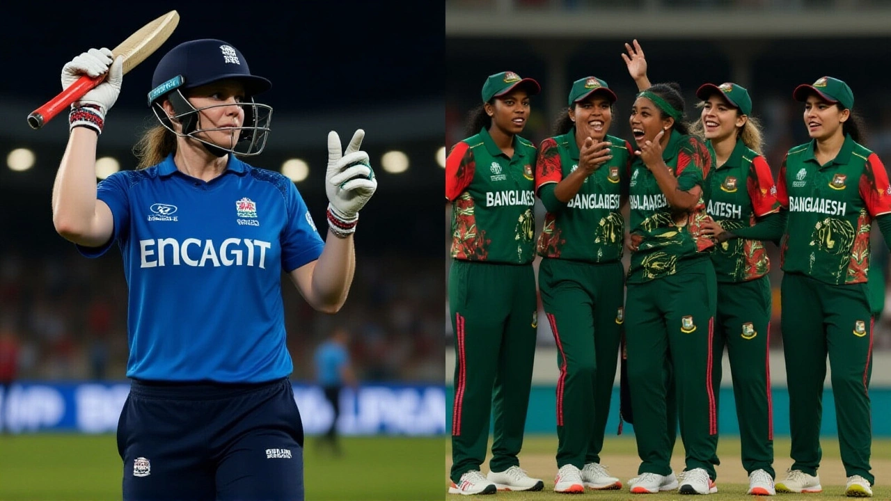 हीथर नाइट की शानदार पारी ने इंग्लैंड को बांग्लादेश के खिलाफ जीत दिलाई, टूर्नामेंट में शीर्ष स्थान पर पहुंचाया