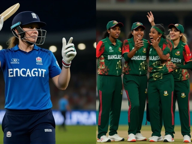 हीथर नाइट की शानदार पारी ने इंग्लैंड को बांग्लादेश के खिलाफ जीत दिलाई, टूर्नामेंट में शीर्ष स्थान पर पहुंचाया